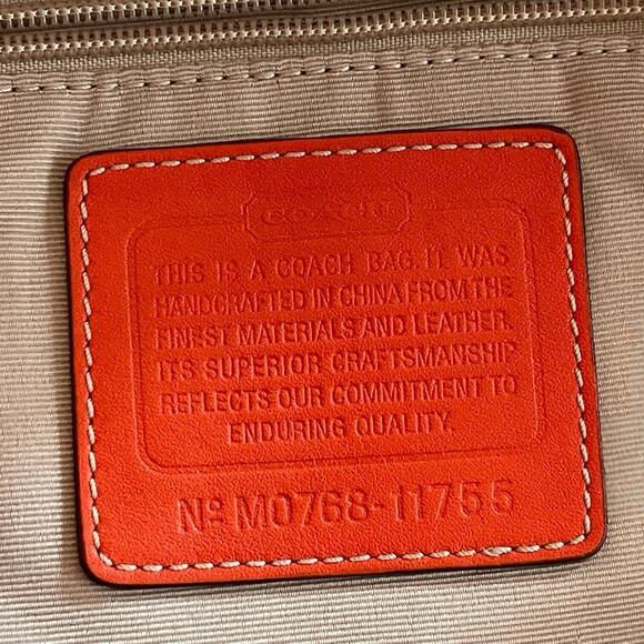 COACH 11755 Watercolor Scribble Mini Tote Hamptons Bag Pastel - Picture 2 of 11